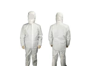 Wholesale Chemical Resistant Medical Protective Clothing One Piece Zip For Easy Access from china suppliers