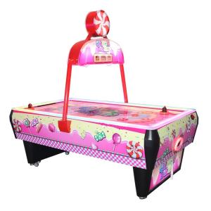 Wholesale Candy Land Children'S Air Hockey Table With Lights Heavy Weight Durable from china suppliers