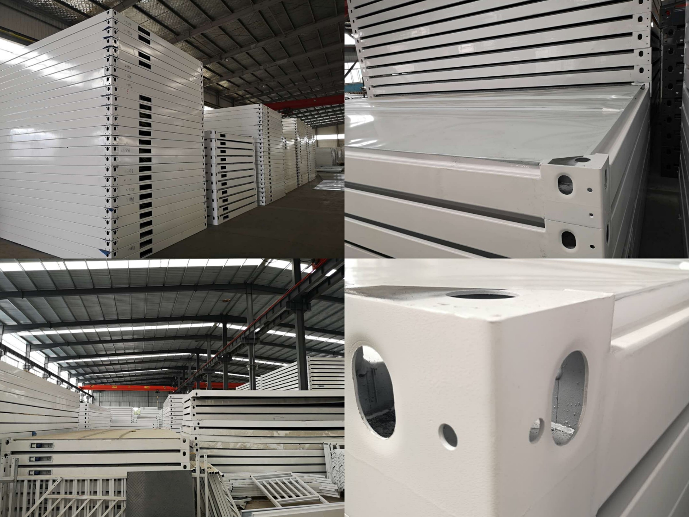 50mm Rockwool Sandwich Panel 20ft Flat Pack Shipping Container