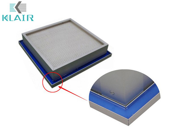 Mini Pleat HEPA Air Purifier Air Filter for Hospital Gel Seal Type HEPA Filter Selling
