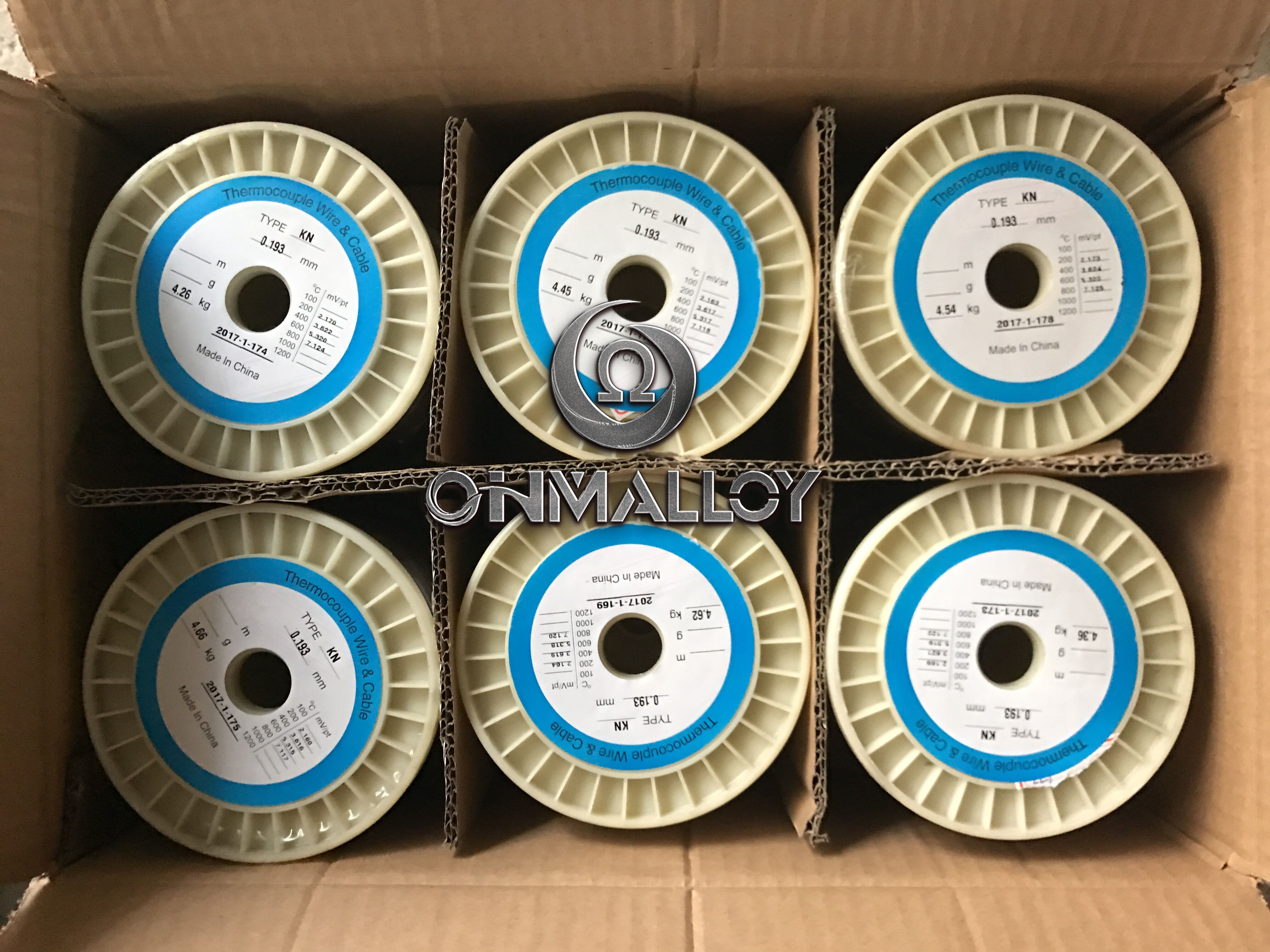 16AWG Solid Conductor High Temperature Thermocouple Extension Cable / Wire