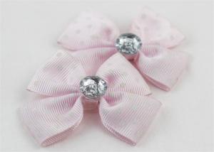 Wholesale Fancy Craft Ribbon Bows Hair Accessories , Pretty Ribbon Bows Woven from china suppliers
