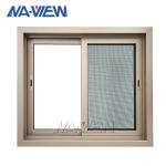 Powder Coated Aluminium Sliding Windows Sliding Basement Egress Windows for