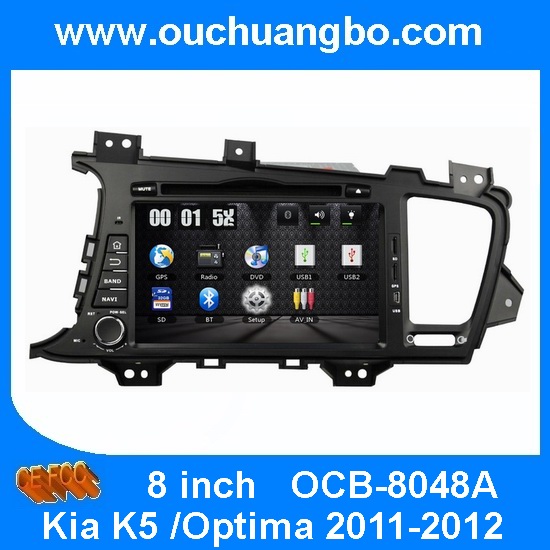 Ouchuangbo Car Radio Player DVD GPS Navi for Kia K5 /Optima 2011-2012 Multimedia System OCB-8048A