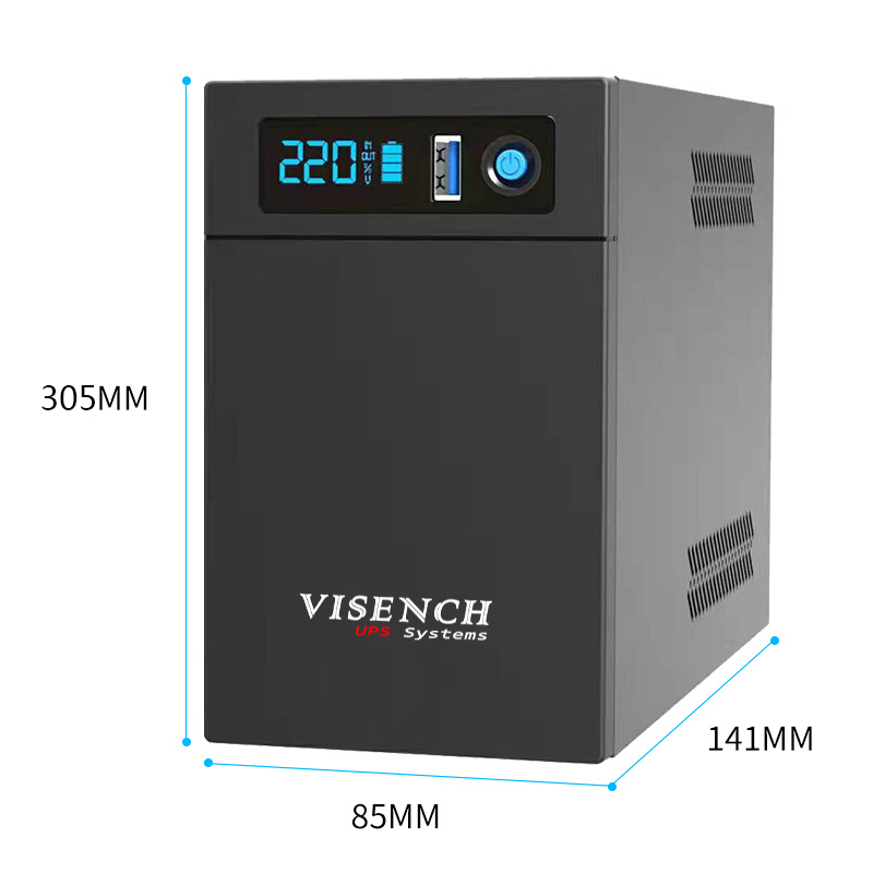 1200VA/720W Sinewave Offline UPS System for Single Phase 220/230/240V Power Supply
