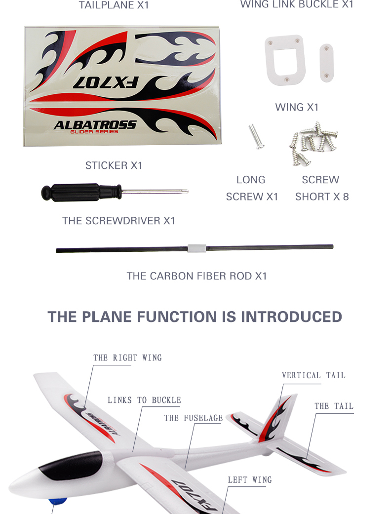 Drone Type yes 2024 2.4 GHz Fx707 Airplane Rc Plane 2ch Epp Craft Remote Control Aircraft Electric Funny Rc Glider Airplane