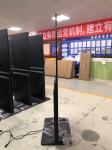 55 inch mobile indoor 4k floor stand kiosk lcd digital signage advertising media