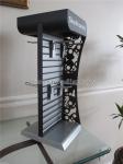 Metal Slatwall Display Stands Countertop Headphone Display Stand With Metal