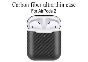 Wholesale Black Ultra Thin Anti Scratch Carbon Fiber Airpods Case from china suppliers