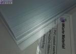 Transparent 0.1mm 6.0 N/Cm 40 MPa PVC Coated Overlay