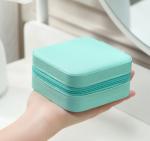 ODM Blue Velvet Jewelry Gift Boxes Bulk Storage for Earring Bracelet Necklace