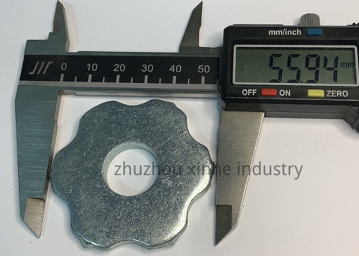 6 Points Carbide Tipped Milling Cutters For Surface Prep Scarifier Equipments