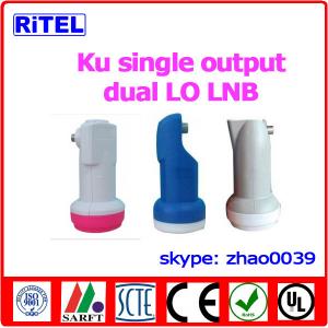 China Ku-band 1-port output LNBF, single LO and dual LO available on sale
