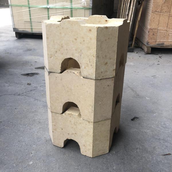Light High Alumina Industrial Furnace Refractory Brick for Furnace Liner Yellow Blast