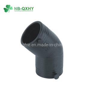 Wholesale Black Oxide Finish HDPE Electrofusion Elbow 45deg Pn10 Pressure Rating for Water and Gas from china suppliers