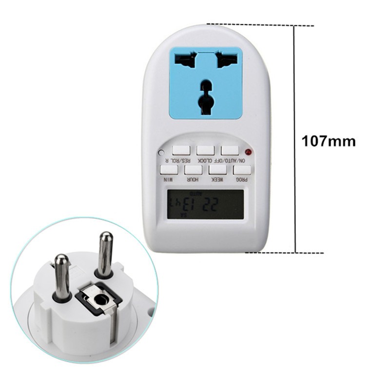 High quality EU Type Weekly Digital Timer Switch AL-06