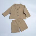Linen And Cotton Family Wearing Same Clothes 205gsm S-3XL