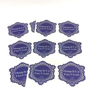 Wholesale Pantone Waterproof Cosmetic Labels BOPP PET Die Cut Vinyl Stickers from china suppliers