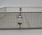 310S Stainless Steel Wire Mesh Medical Disinfect Basket Round / Square Shape