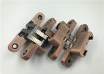 Antique Copper Heavy Duty Invisible Hinge For 30mm Thick Interior Wooden Door