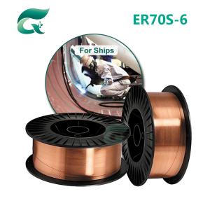Wholesale Customized Diameter Gas Shielded Mig Wire Copper Coated Er70s 6 Welding Wire Made From Steel CO2 Alloy Carbon Steel from china suppliers