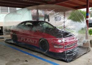 Wholesale Transparent PVC Dustproof Inflatable Car Garage Tent from china suppliers