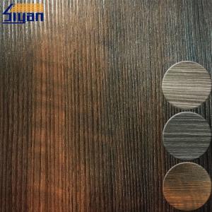 Wholesale Interior Wooden PVC Furniture Film For MDF Boards , 0.3mm Thickness from china suppliers