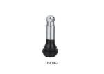Chrome Sleeve Aluminum Tire Valve TR414C 11.5mm Rim Hole For Passenger Car