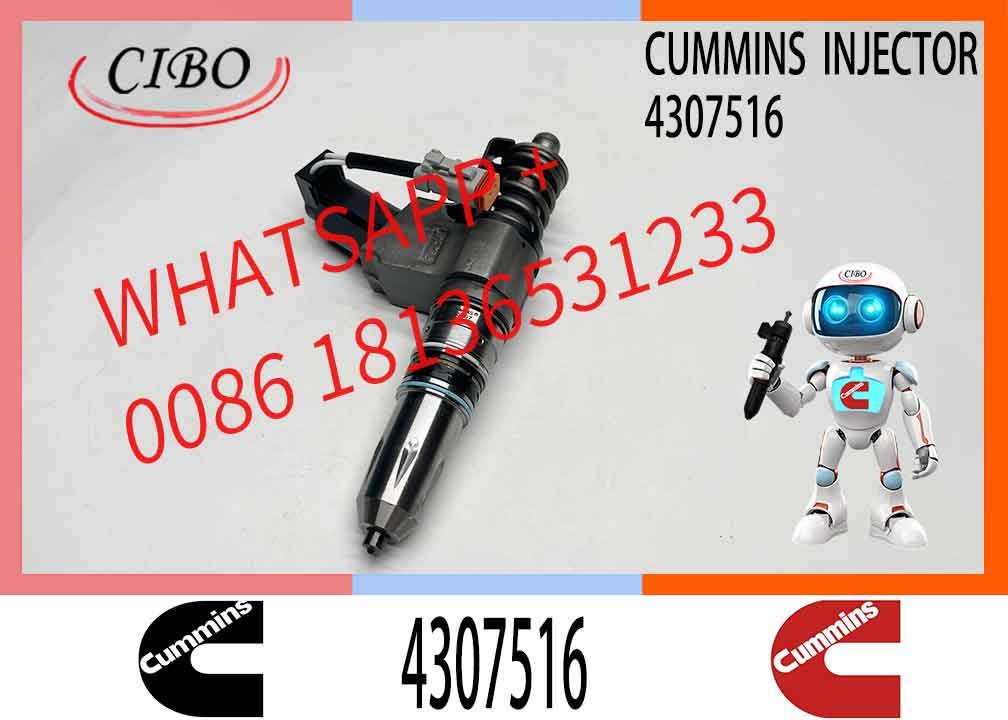 Fuel Injector for Cummins N14 3076050 4307516 3087560 4384360 3411760 3411765 Injector Nozzle diesel Engine Spare Parts