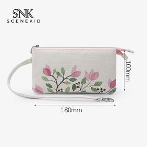 Wholesale Waterproof Portable Cotton Canvas Zipper Pouch Bag from china suppliers
