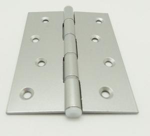 Wholesale Powder Spraying 180 Degree Glass Door Hinge , 6 Inch Door Hinge Silver Color from china suppliers