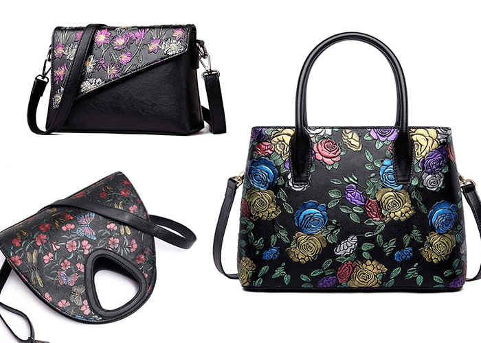 Hand Printing Artificial Leather Fabric Normal Peeling Strength Quick Drying
