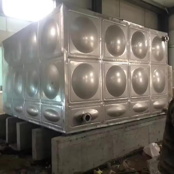 Stainless Steel Panel Metal Water Storage Tank For Manufacturing Plants SS304