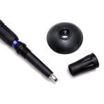 135cm 300g Light Aluminum Anti Shock Hiking Pole Telescopic Summit Trekking