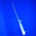 Electric Insulation Silica Glass Tube , High Temperature Quartz Tube