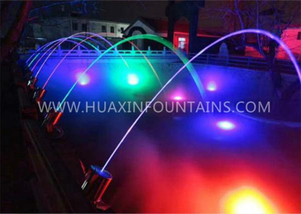 Exterior Glistening Laminar Flow Water Fountain With Stainless Steel Jumping