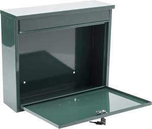 Wholesale Green Elegance Wall Mounted Mailbox Function Mail Box Post Electrostatic Powder Coating from china suppliers