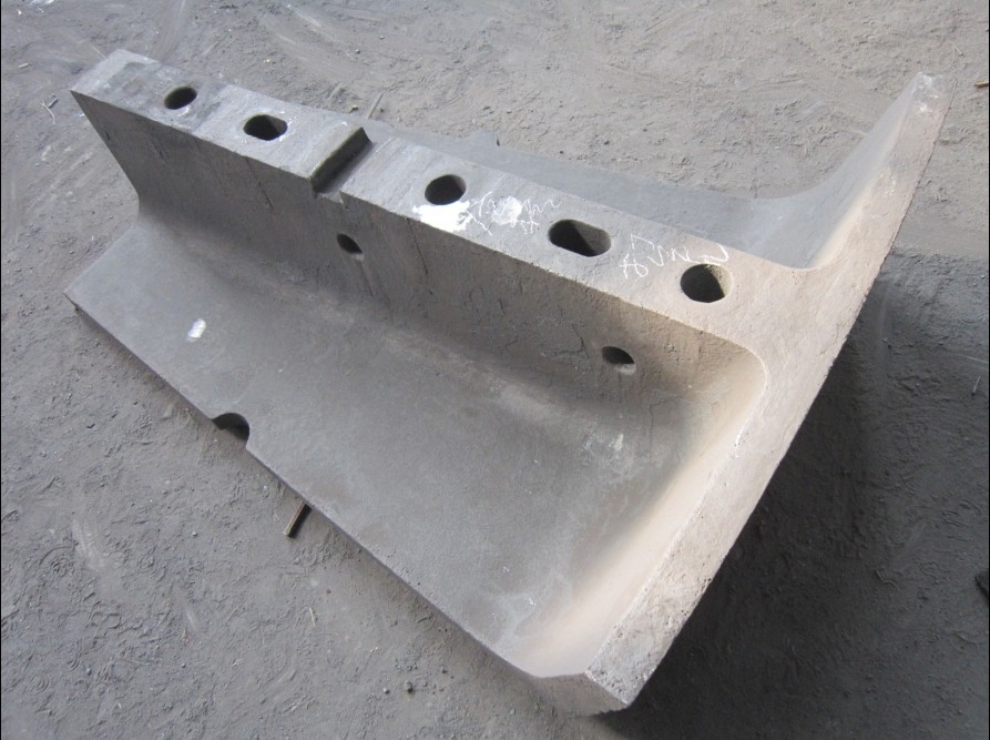 2 Tons Alloy Steel Castings Shell Liners For Semi Auto Genous Mills Hardness HRC33-43