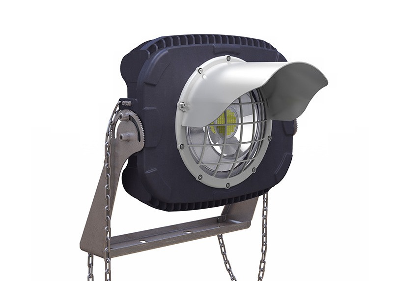 200W Dimmable Led Flood Light 24000lm 15/30 Beam Angle Aluminum Alloy