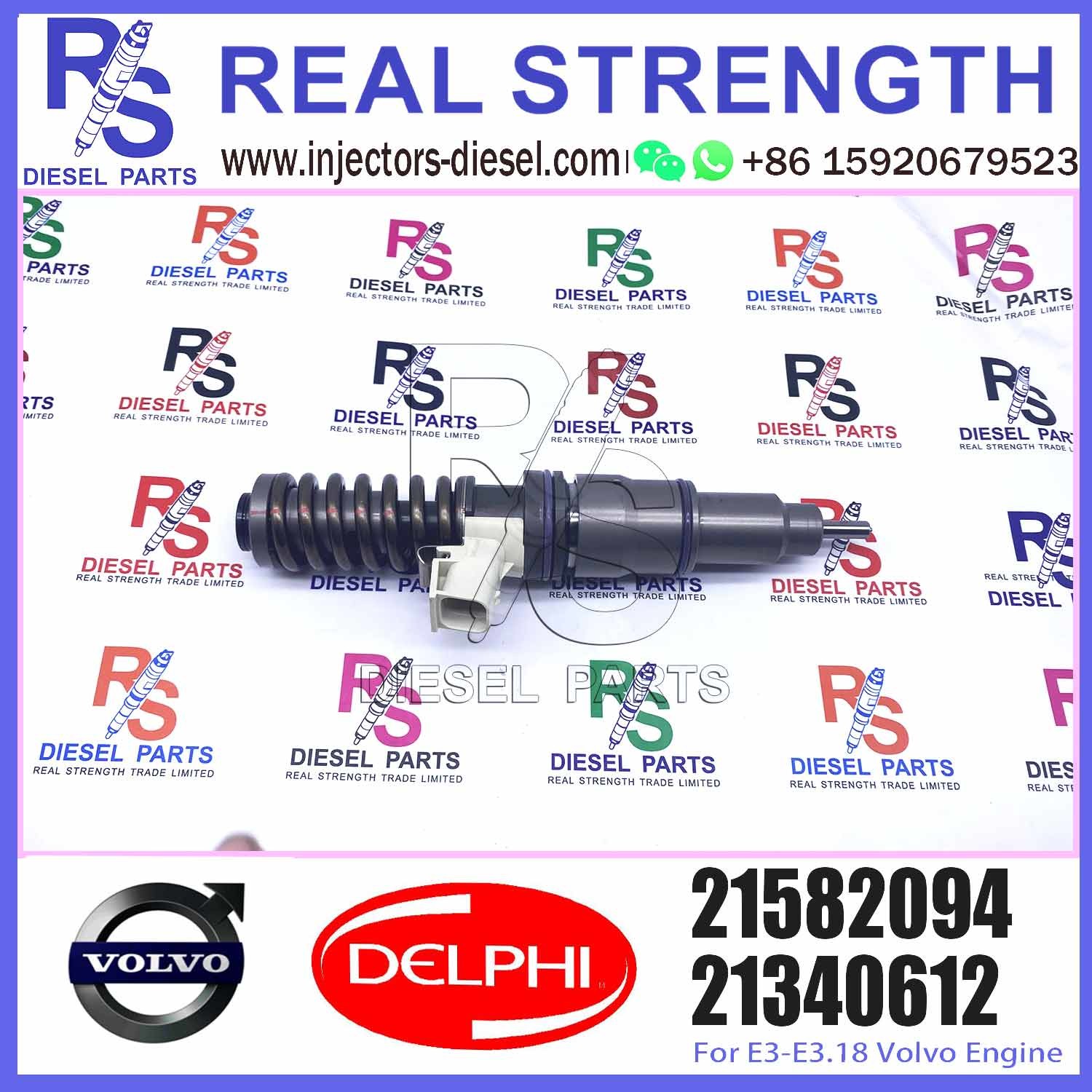 21582094 For V-O-L-V common rail injector 21582094 BEBE4D35001 injector for V-O-L-V D11A, MD11 diesel injector 21582094