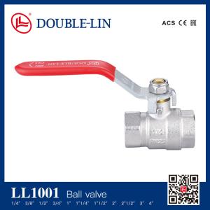 Wholesale 1/4&quot; - 4&quot; PN25 Brass Ball Valves Female x Female Connection from china suppliers