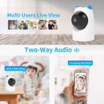Glomarket Tuya Smart Security Home Mini Wifi Indoor Camera Home Baby Care