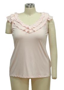 Wholesale Slim Waist Ladies Tank Tops Womens Swing Vest Tops With Rhinestones from china suppliers