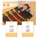 Portable Far Infrared Sauna Blanket Ultra Low Emf Anti Puffiness
