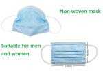 Fluid Resistant Non Woven Surgical Mask Ce Fda Niosh Approved Protective