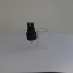 Non Spill ABS Plastic Pump Storage Black / White / Any Color PP Tube