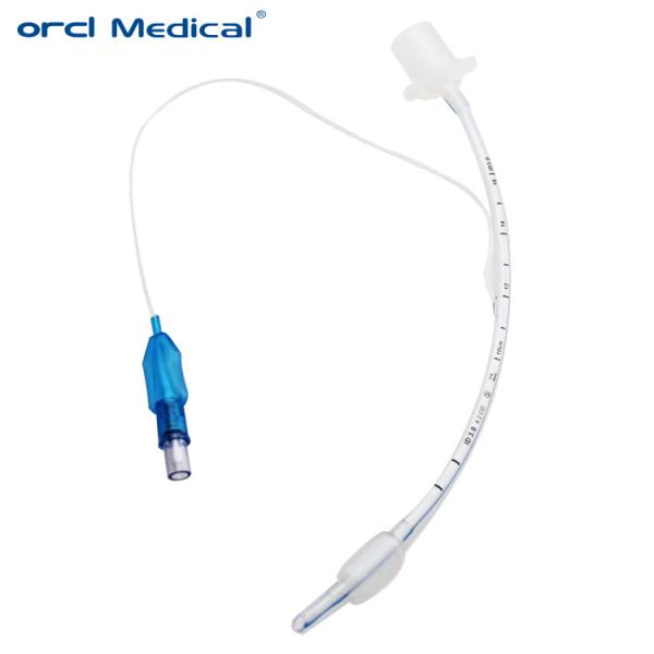 Medical Disposable PVC Material Uncuffed / Cuffed Endotracheal Tubes Manufacture