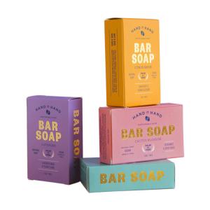 Wholesale Custom Logo Printing Paper Handmade Soap Bar Packing Boxes For Home Made Soap from china suppliers