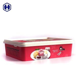 Wholesale Food Grade IML Box Recyclable Odorless Small Square Plastic Containers from china suppliers