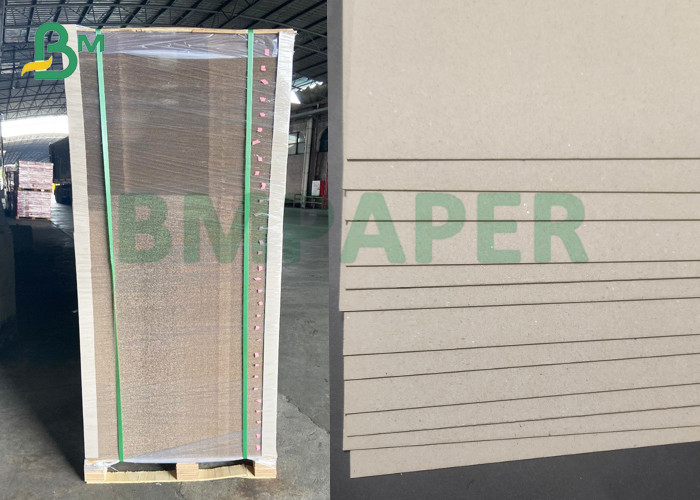 70*100cm Hard Stiffness 1.3mm 1.35mm Grey Carton Sheet For Packing Boxes